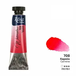 Akvarelové barvy Rosa 10 ml 708 carmine
